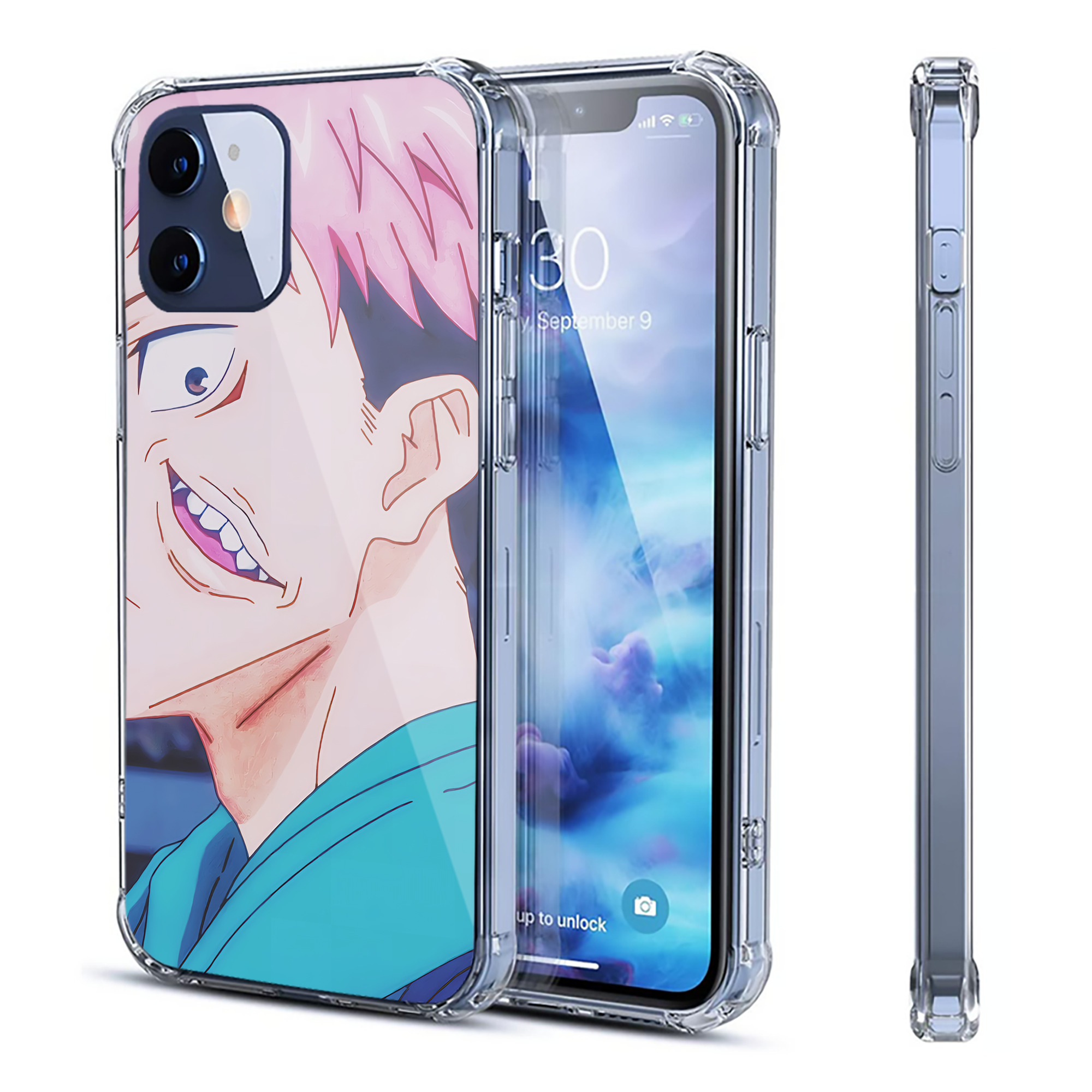 （画像用） SPY×FAMILY间谍家家酒 【iPhone 12シリーズ対応】透明スマホケース（クリアソフトケース）